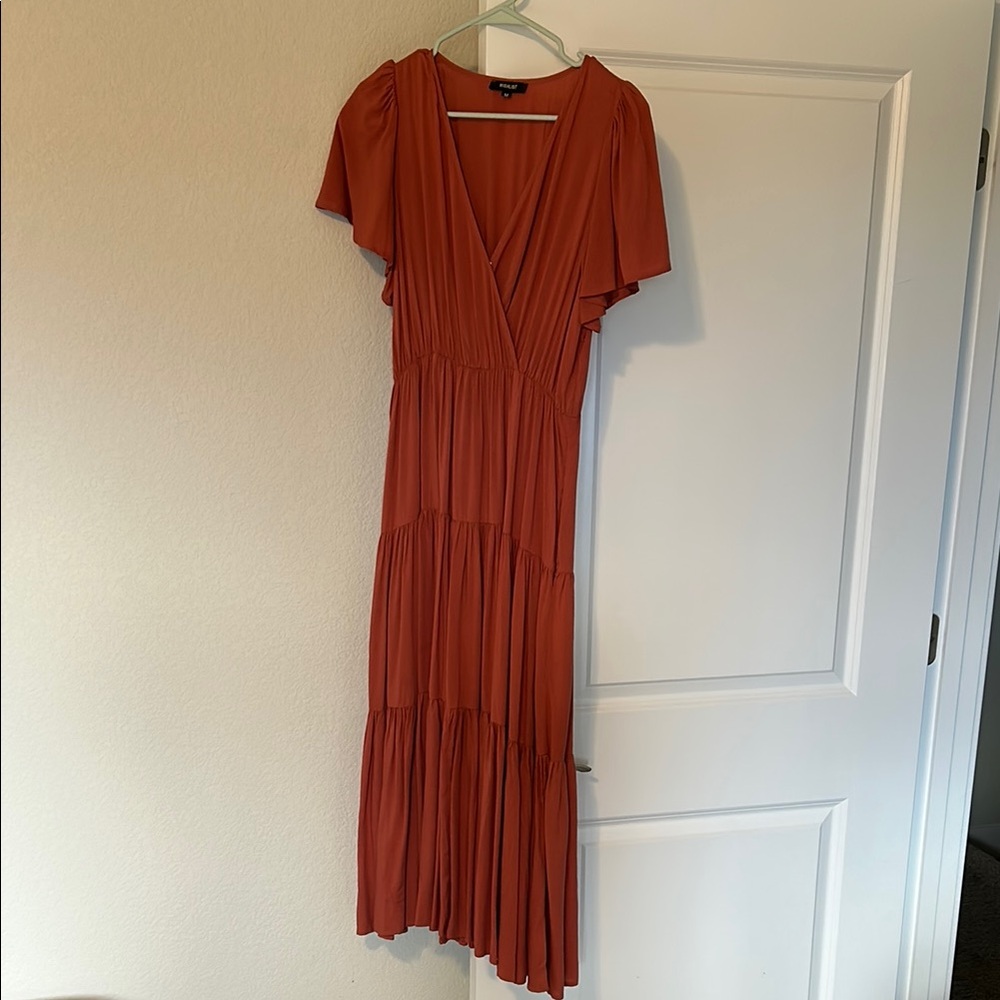Orange Sundress, Medium - Picture 2 of 3